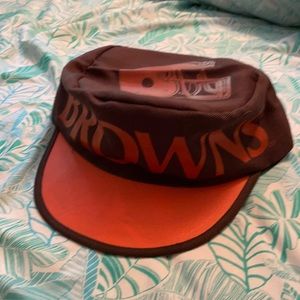 Vintage Cleveland Browns Hat RARE NFL Painters Cap